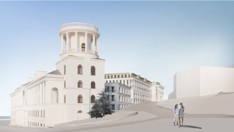 Здание «Черноморца» стало на шаг ближе к обновлению