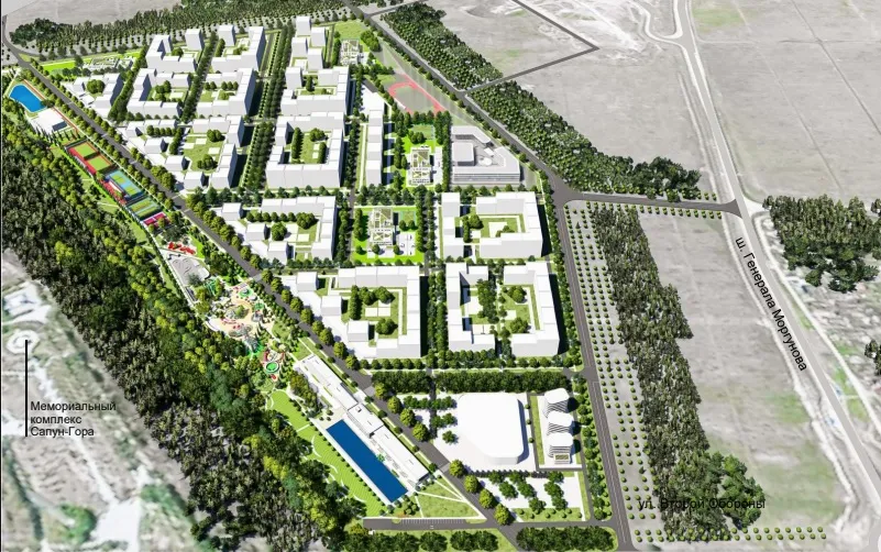 Уникальный парк, карусели и колесо обозрения: проект нового микрорайона у Сапун-горы сулит горожанам невиданное