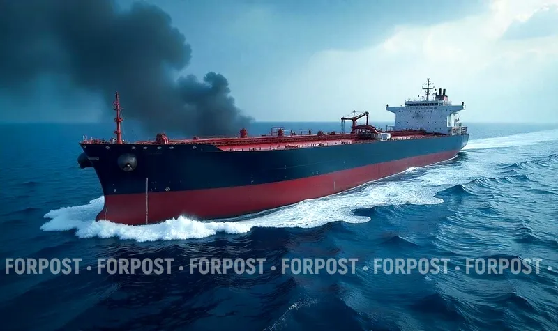 Новый нефтяной танкер, идущий в Новороссийск, атакован в Чёрном море