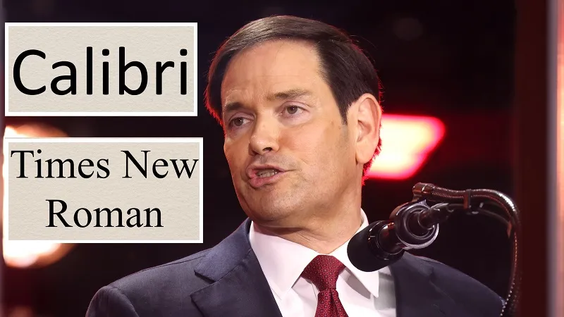 Порвать с прошлым: Госдеп США отказался от шрифта, которым пользовались при Байдене