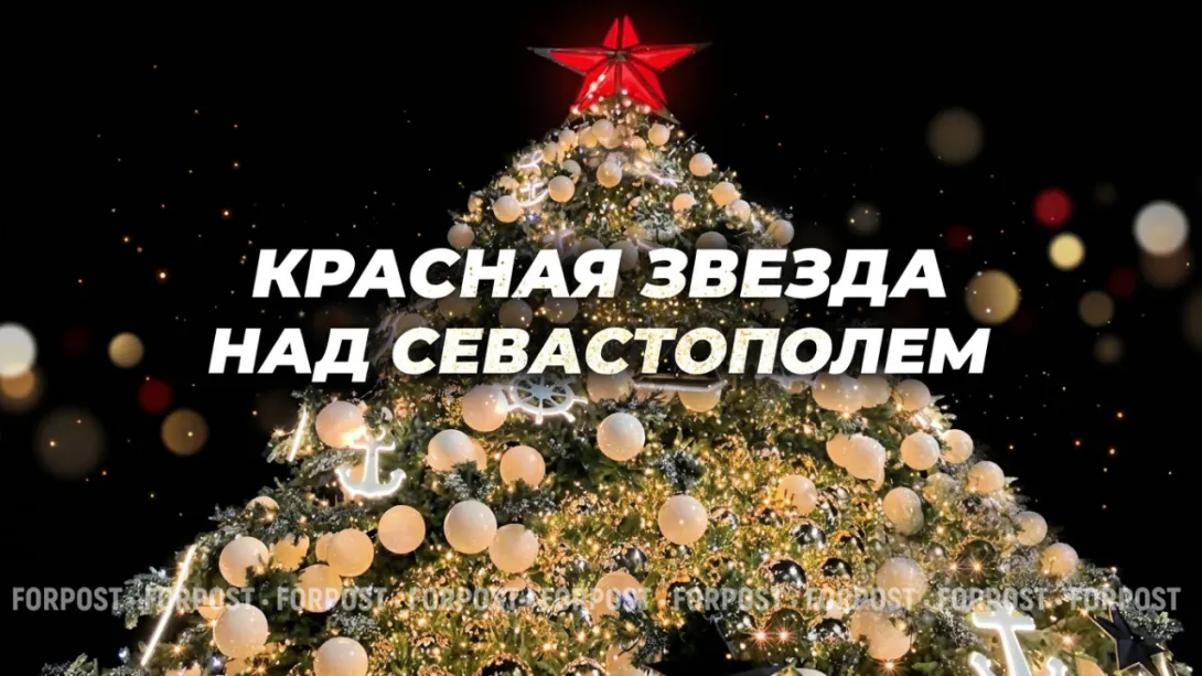 «Красная звезда — это про Севастополь и про детство». Репортаж с главной ёлки города 