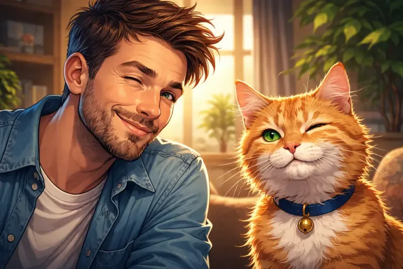 Ученые раскрыли простой способ общаться с кошкой подмигиванием