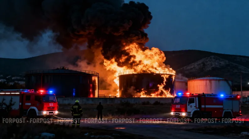 Пожар в российском порту увеличился вдвое — какие могут быть сложности в тушении