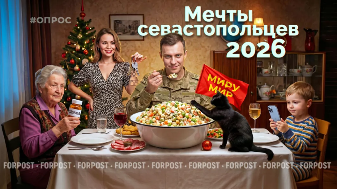 Что загадывают севастопольцы в канун 2026 года? – опрос ForPost