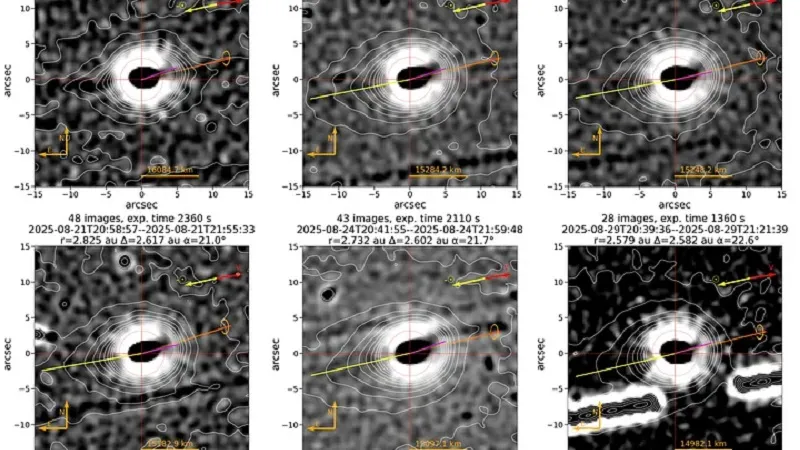 Комета, пролетевшая мимо Земли, необычным образом скрылась от наблюдателей