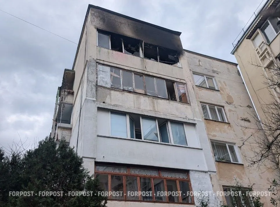 В Севастополе на пожаре погибла женщина