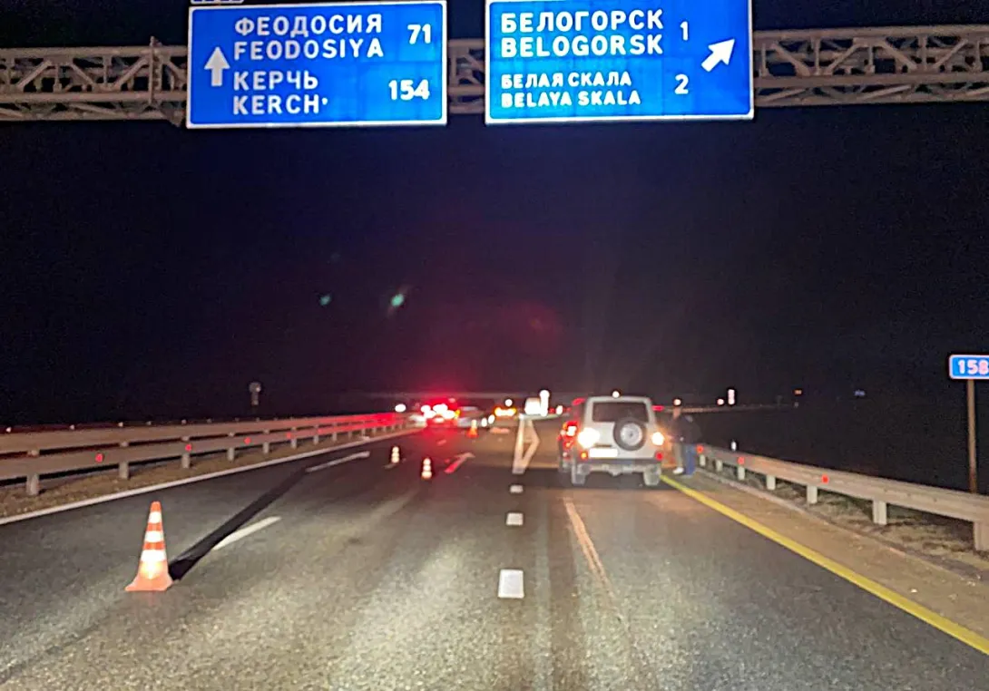 В Крыму на трассе «Таврида» погиб мужчина 