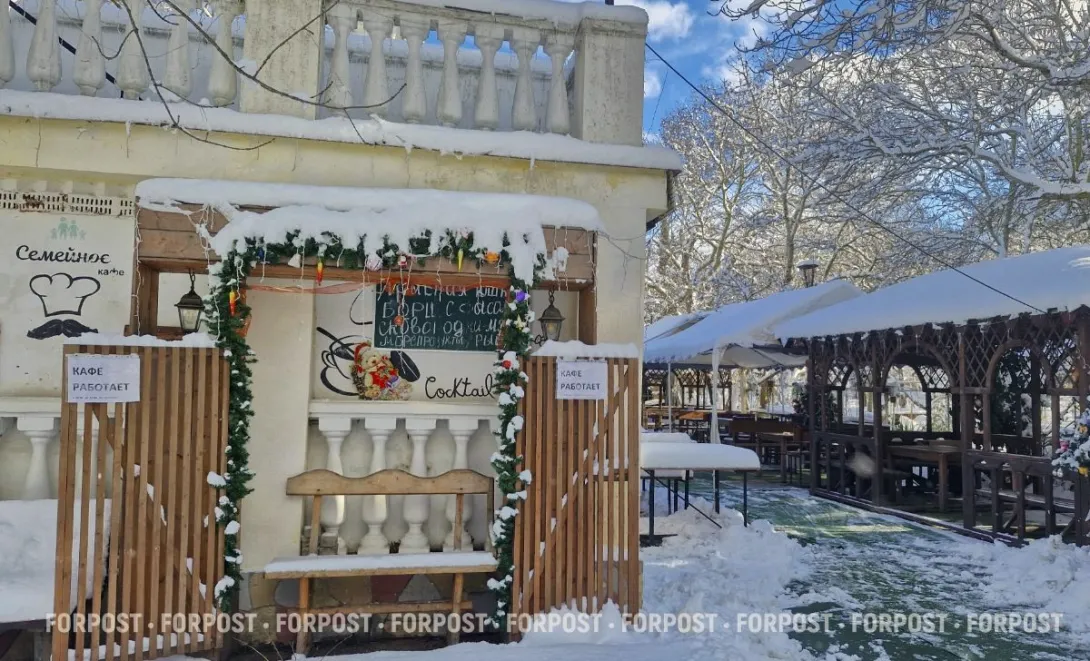 В Севастополь возвращается зима 