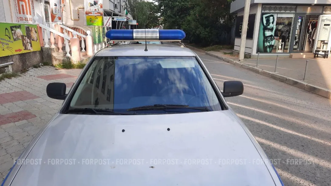 В Севастополе полиция проверяет «странного» водителя 