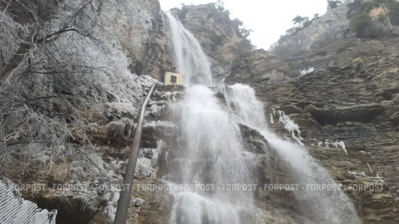 Маршрут к популярному водопаду на ЮБК снова стал доступен