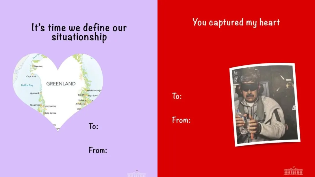 Набор валентинок от Белого дома: как США снова показали, что им всё можно