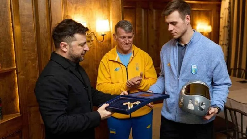 В ответ на санкции МОК против украинца, Зеленский ввёл санкции против десяти россиян