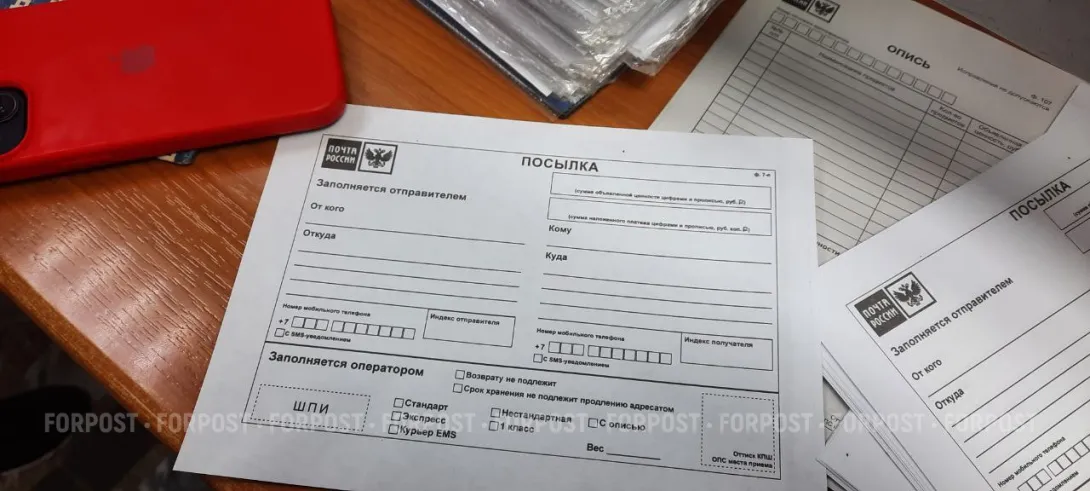 Житель Севастополя получил из Санкт-Петербурга посылку с кокаином