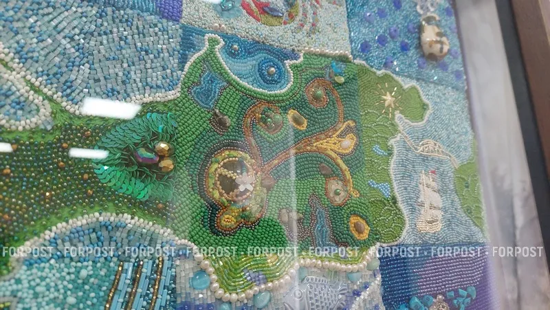 Крымские рукодельницы изготовили уникальное произведение искусства