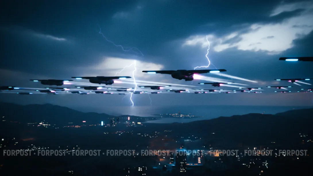 Крым стал основным направлением ночной атаки беспилотников