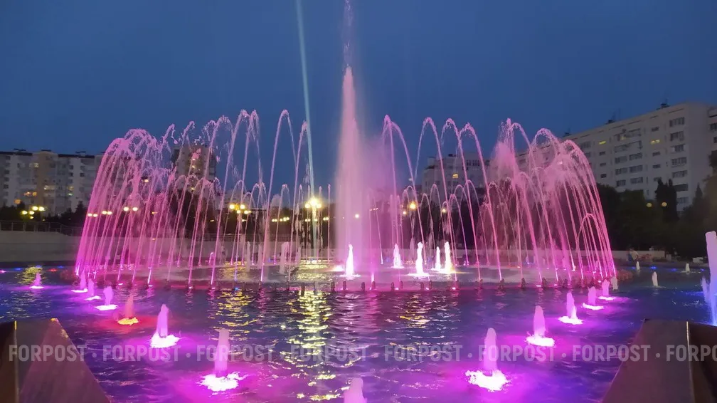 Фонтаны в парке Победы готовы к передаче Севастополю 