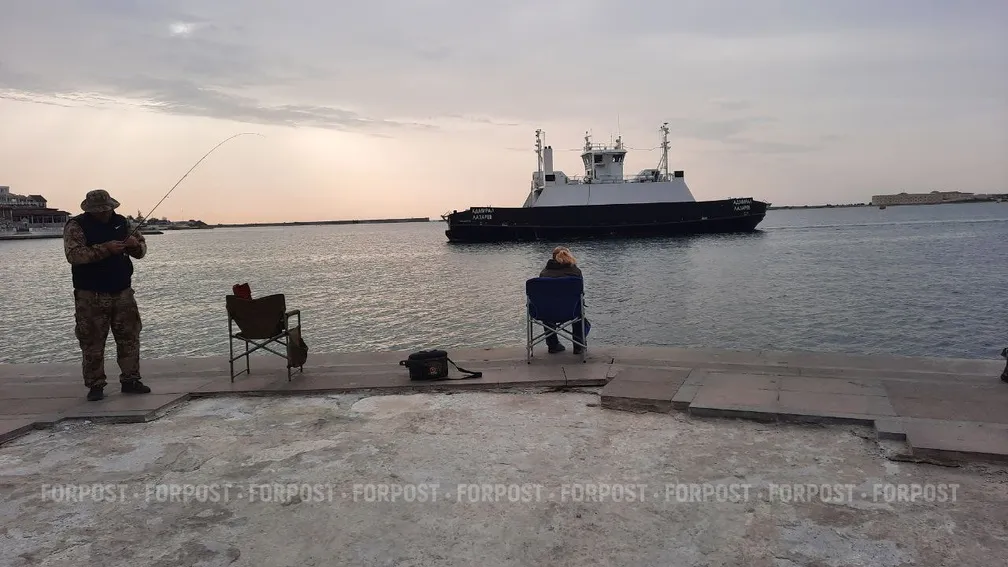 В Севастополе остановлен паром