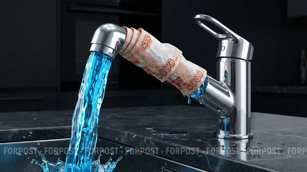 В Севастополе из кранов течёт «золотая» вода