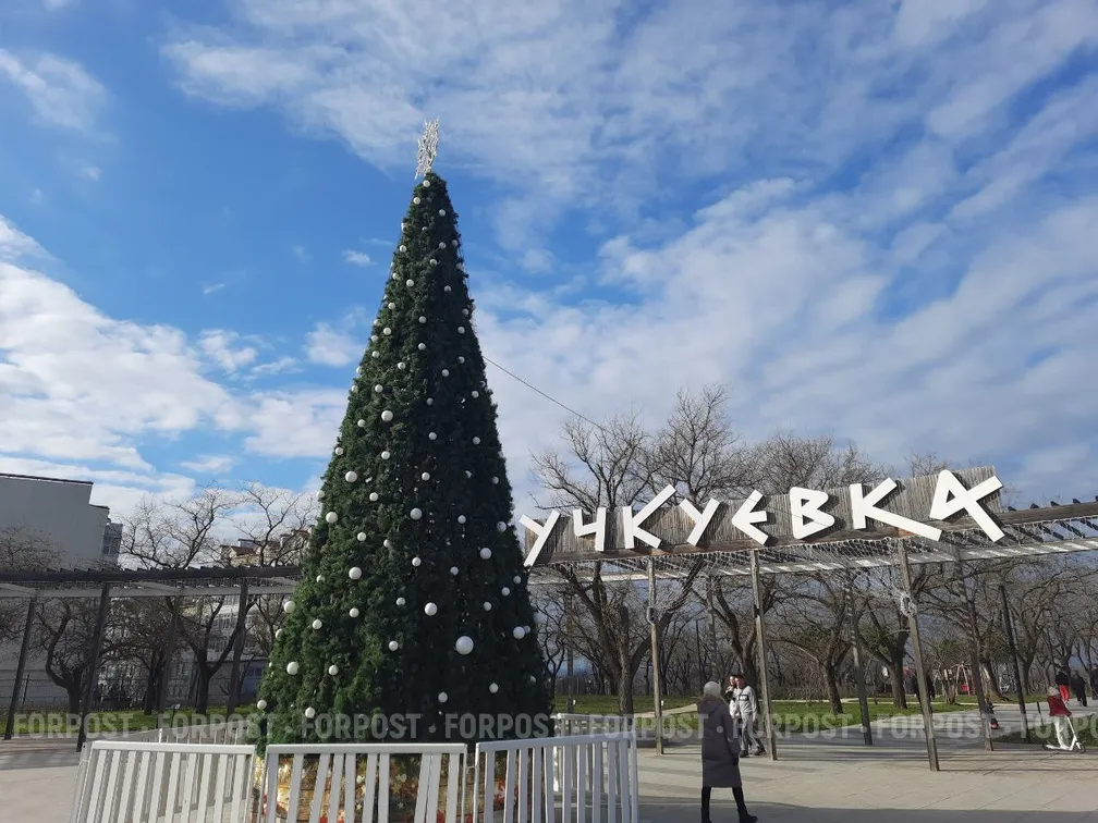 Парк Учкуевка в Севастополе откроют новогодней ёлкой 