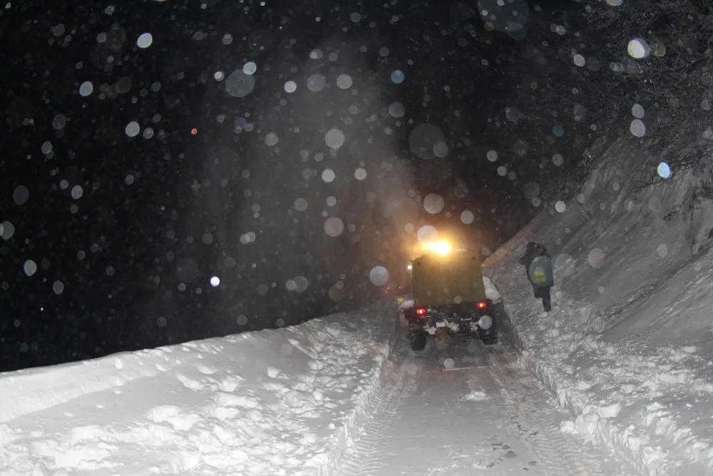 Спасатели рассказали о помощи застрявшим на Ай-Петри