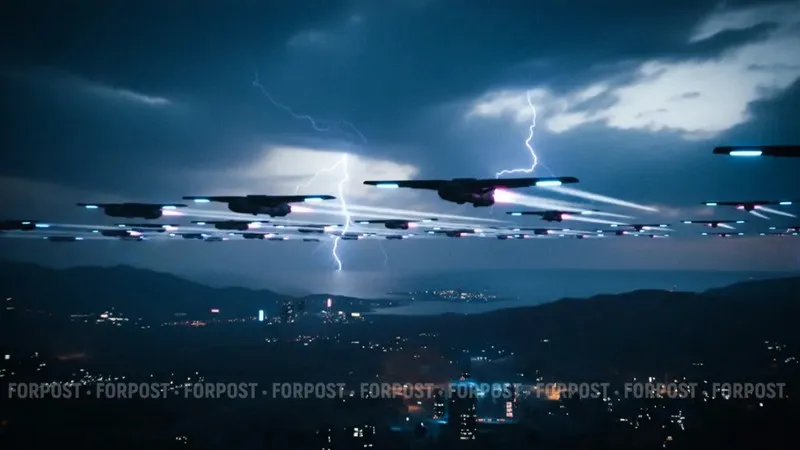 Этой ночью Крым снова отражал атаку вражеских БПЛА 