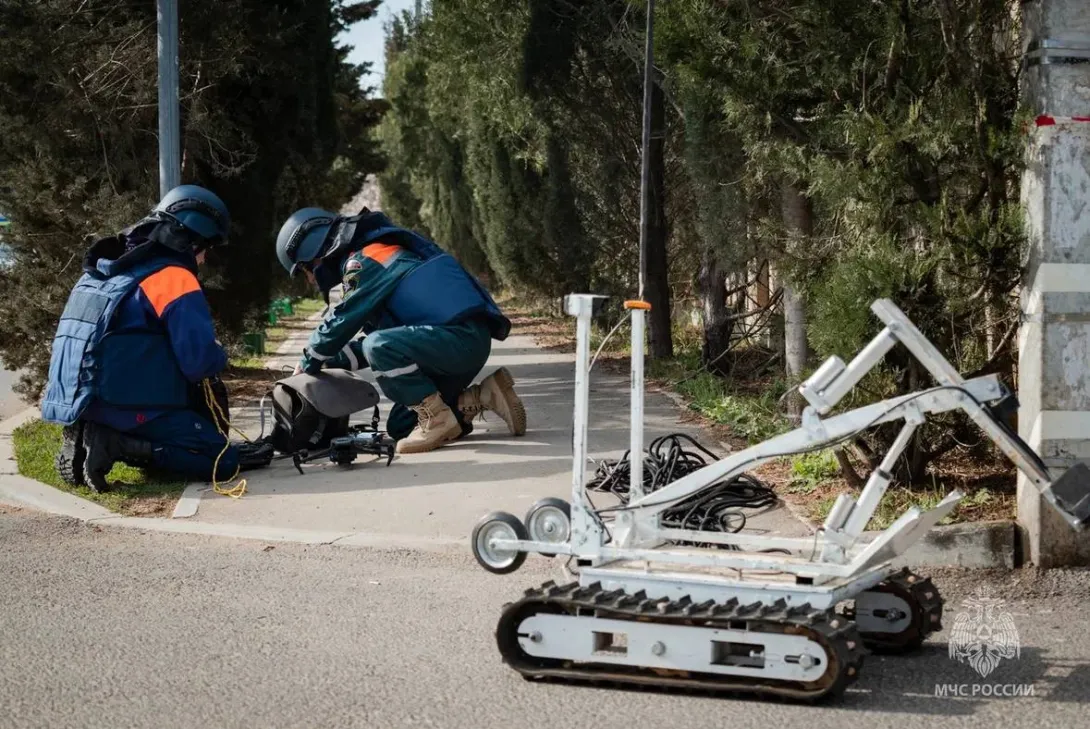 Как в Севастополе обезвреживали вражеский БПЛА