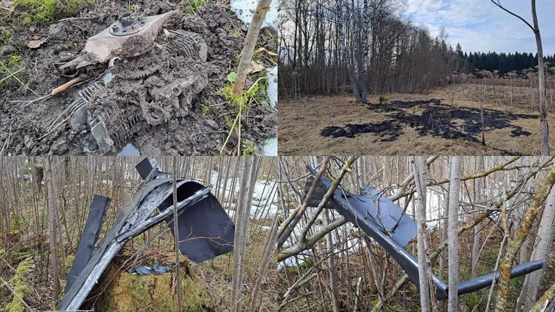 Латвия вручила России ноту протеста из-за сбитого украинского дрона