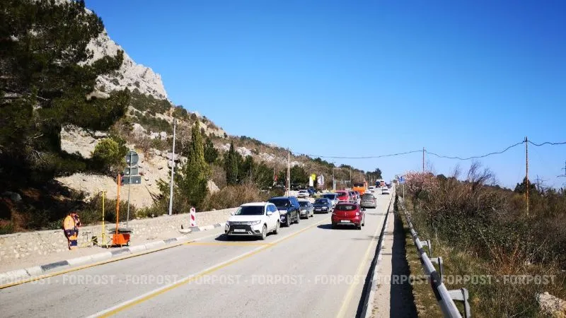 На пути из Ялты в Севастополь начинается ещё один ремонт