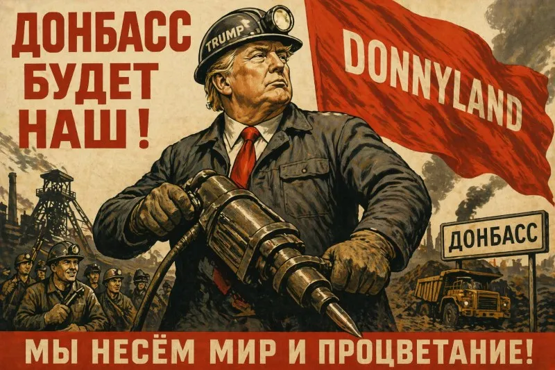 «Донниленд»: Украина предложила назвать часть Донбасса в честь Трампа