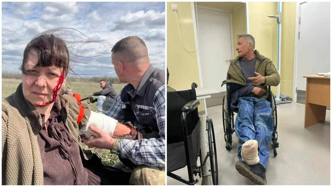 Гуманитарная миссия из Севастополя попала под удар беспилотника в ДНР