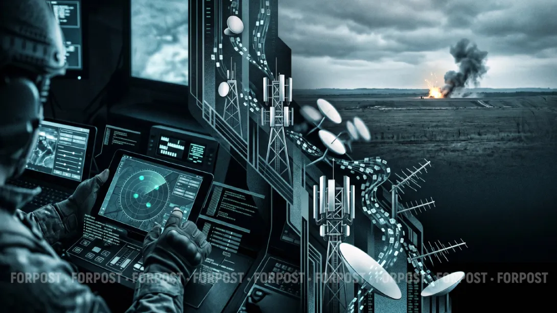 Военные посадили вражеский беспилотник на дорогу около остановки