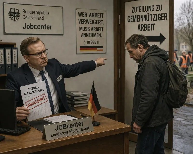 Украинцев в Германии лишат пособий за отказ работать, куда пошлют