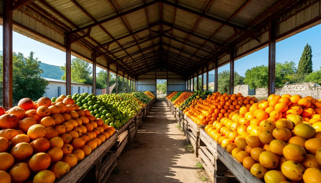 В Крыму профинансировали строительство фруктохранилища