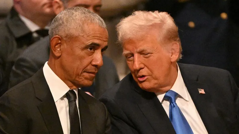  Обама пожаловался, что Трамп портит ему отношения с женой
