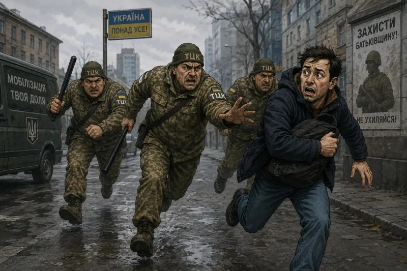 Мобилизация: страх и ненависть на Украине 