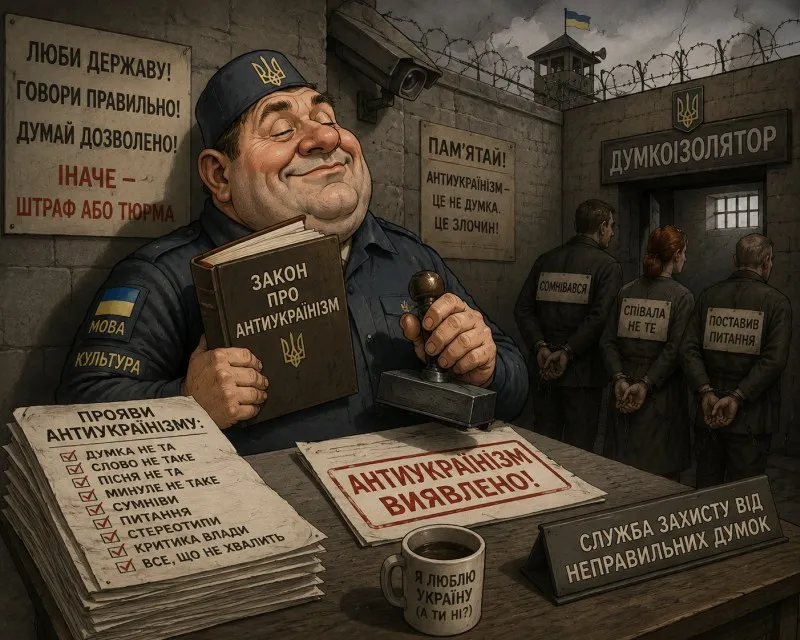 На Украине предлагают наказывать штрафом и тюрьмой за «антиукраинизм»