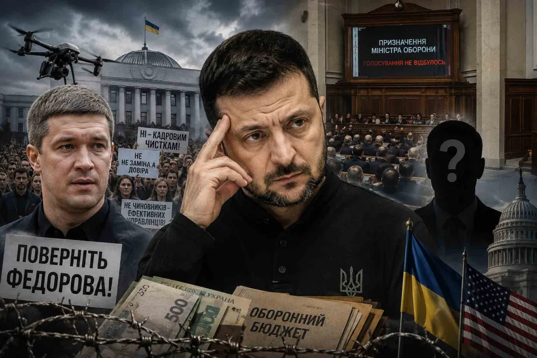Увольнение министра обороны вскрыло раскол во власти Украины