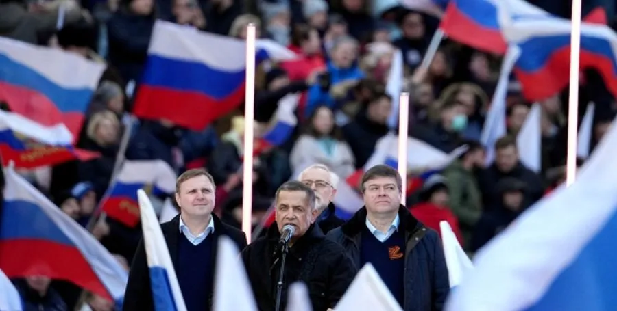 Любимая группа Путина спела про Крымский мост