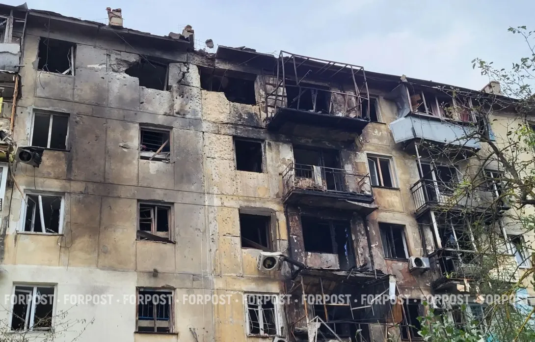«Меня скинуло с дивана»: что происходило в первые минуты после удара БПЛА по дому в Севастополе