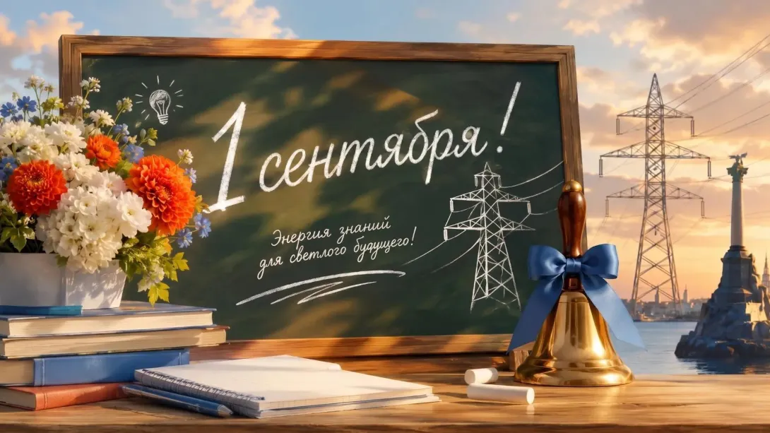 Энергетики нетривиально поздравили севастопольских школьников с 1 сентября
