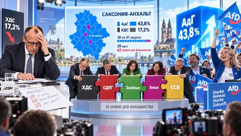 Победа AfD в Саксонии-Анхальт: что выборы говорят об отношении немцев к России и Украине