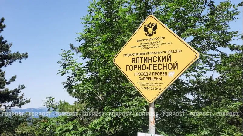 Огонь вернулся в Ялтинский заповедник