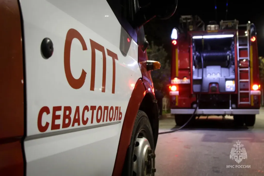 В пансионате Севастополя из-за пожара эвакуировали 76 человек