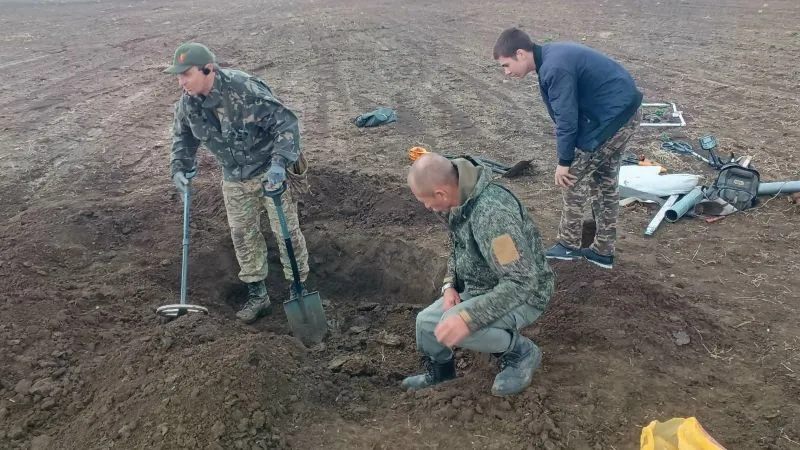 Погибшего от взрыва бойца РККА нашли на востоке Крыма 