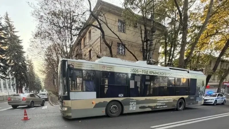 В Симферополе троллейбус сбил пятилетнего ребёнка