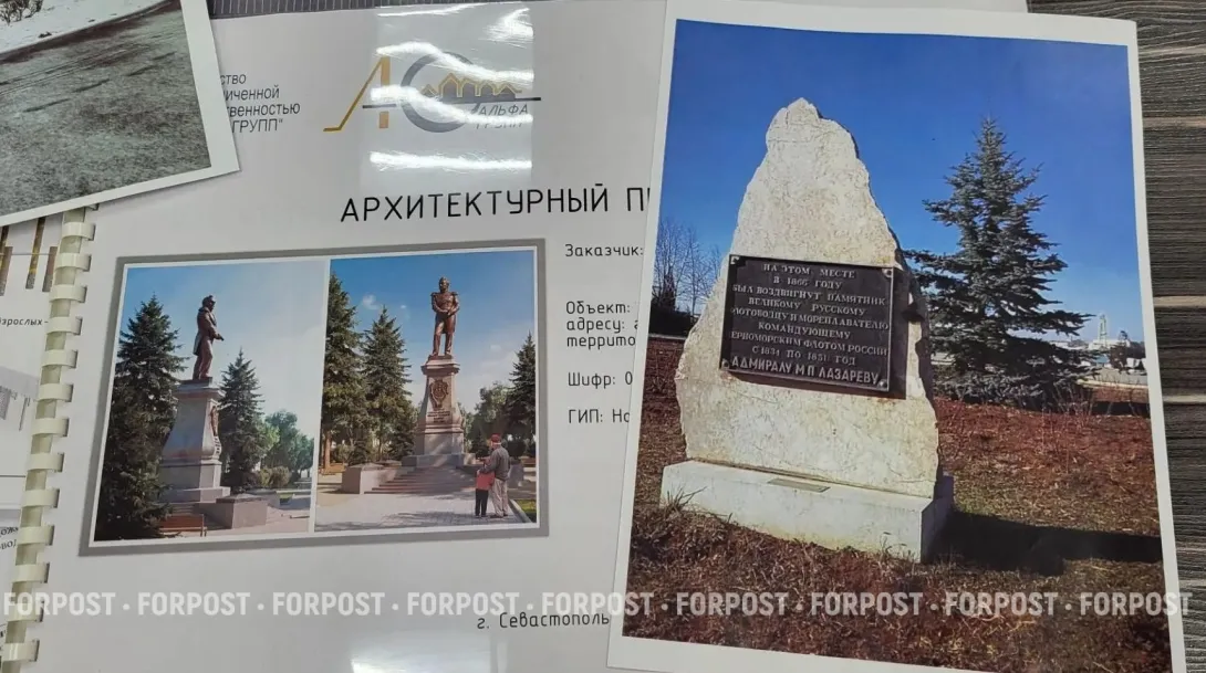 Памятник Лазареву вернётся в Севастополь в историческом облике