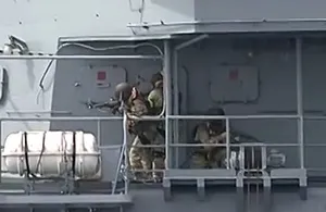 Российские спецслужбы высадились в Чёрном море