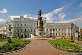 Покушение на памятник Екатерине II в Одессе