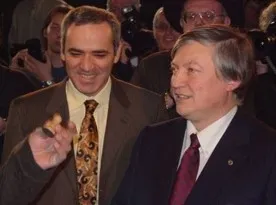 Каспаров и Карпов отметят 25-летие соперничества