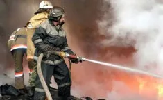 Севастопольские спасатели провели тренировку по преодолению огненного барьера